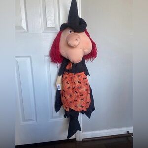 Vintage VTG Nylon Halloween witch new with tag 41”